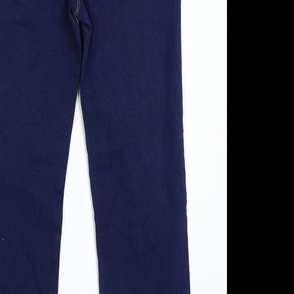 Bonmarché Womens Blue  Denim Straight Jeans Size 12 L26 in