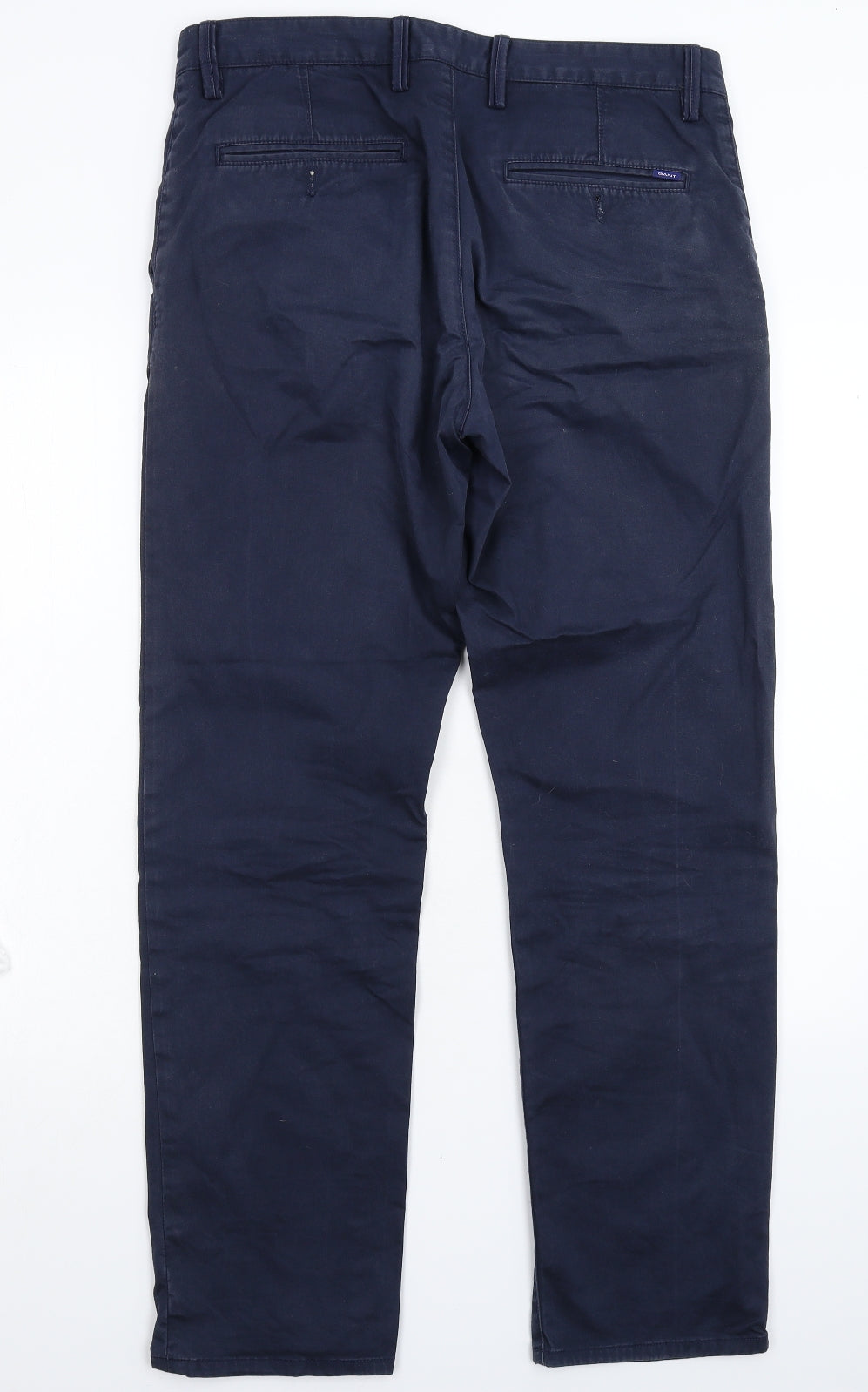 GANT Mens Blue   Chino Trousers Size 32 L32 in