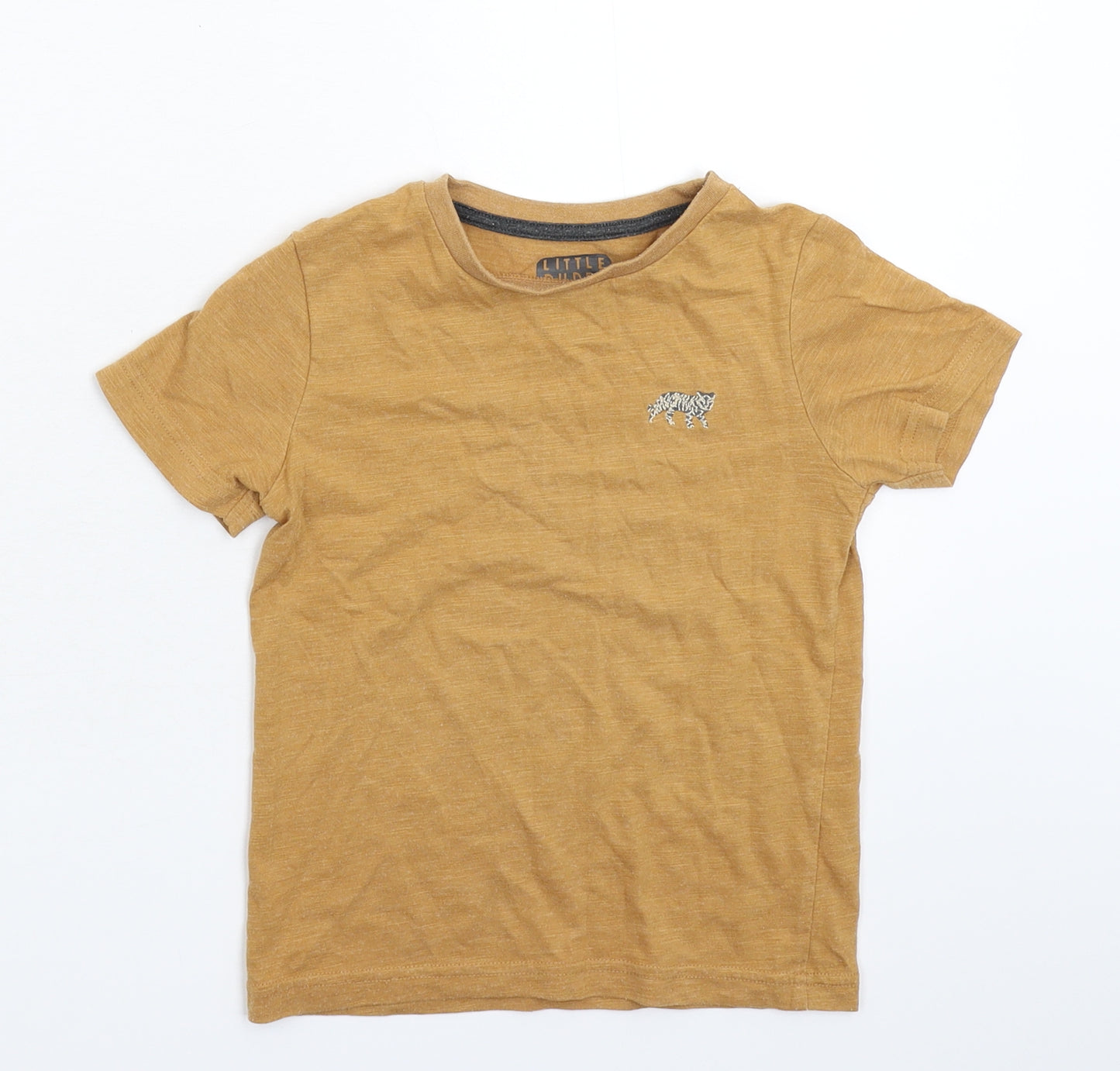 TU Boys Beige   Basic T-Shirt Size 3-4 Years