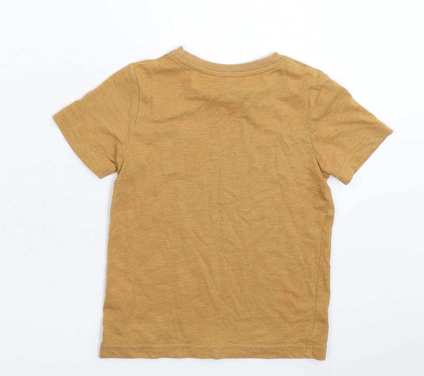TU Boys Beige   Basic T-Shirt Size 3-4 Years
