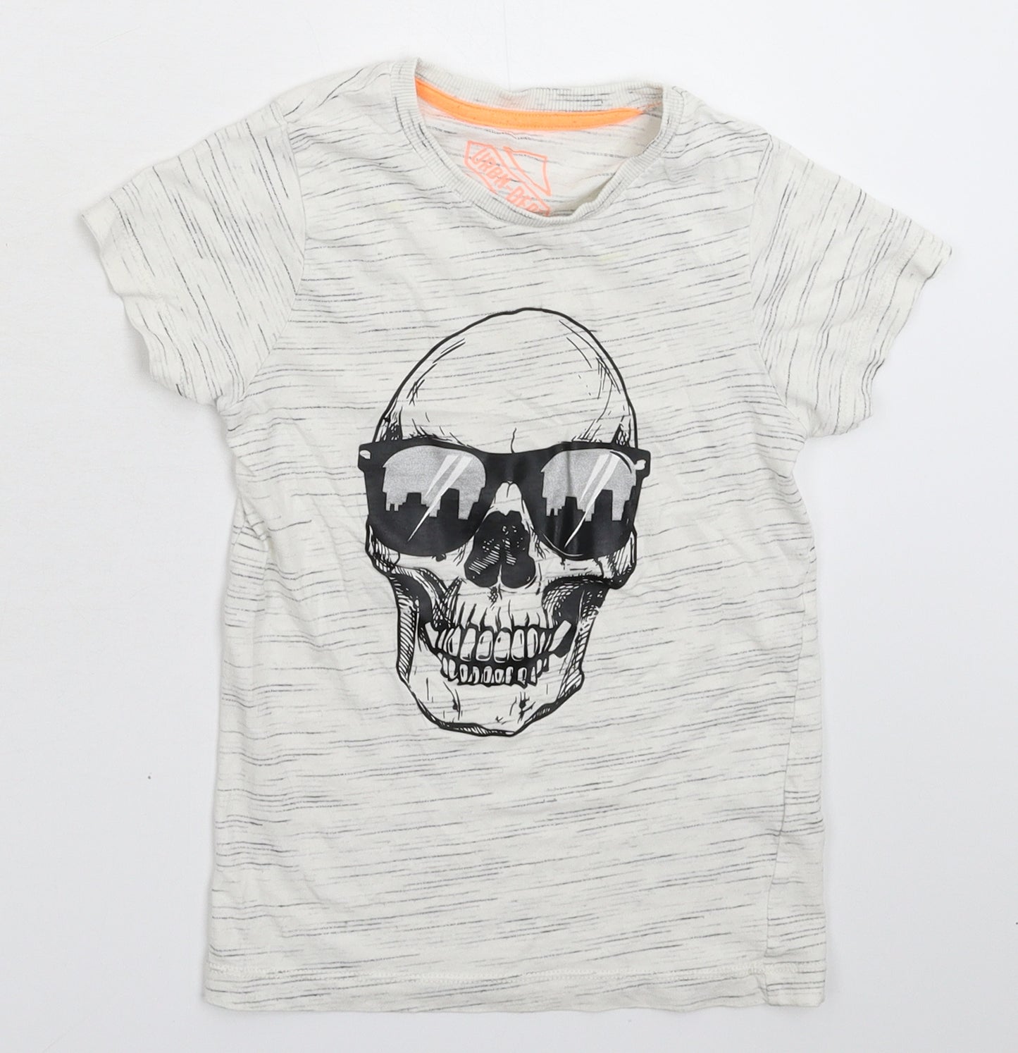 Matalan Boys Grey   Basic T-Shirt Size 6 Years