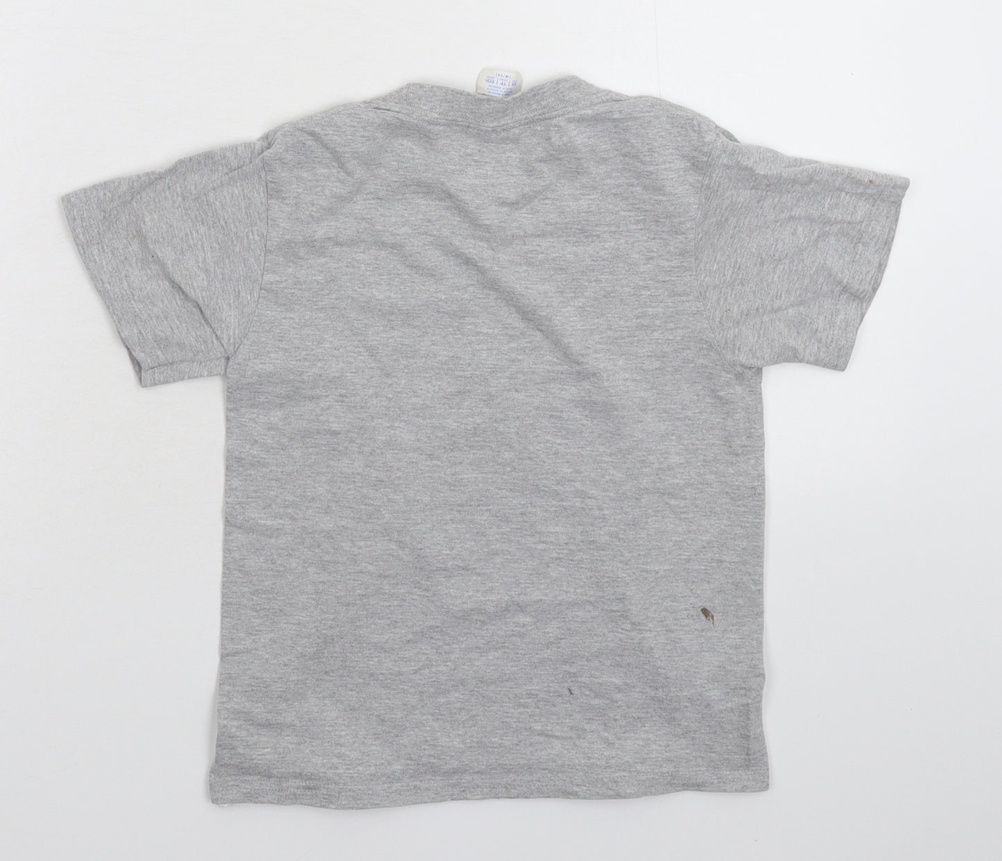 Gildan Boys Grey   Basic T-Shirt Size 5-6 Years