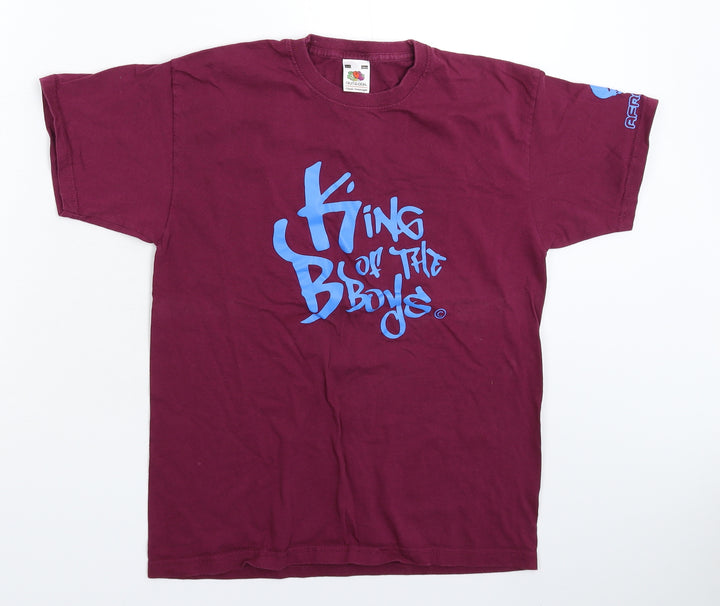 Fruit of the Loom Boys Brown   Basic T-Shirt Size 12-13 Years