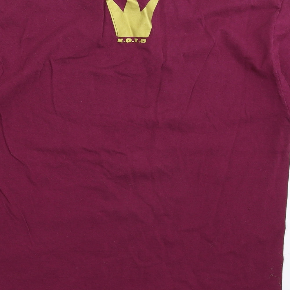 Fruit of the Loom Boys Brown   Basic T-Shirt Size 12-13 Years
