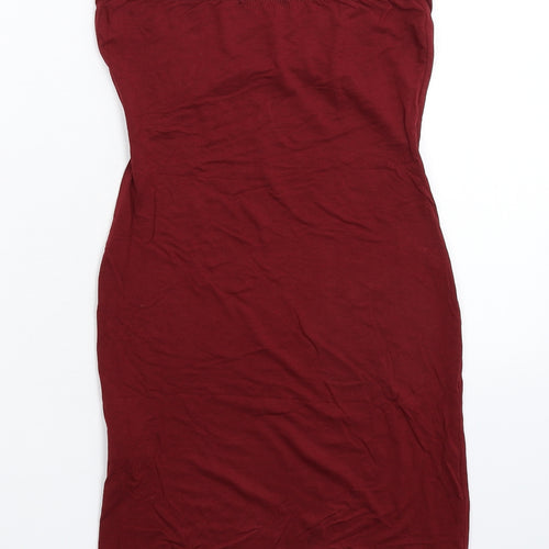 PRETTYLITTLETHING Womens Brown   Mini  Size 8