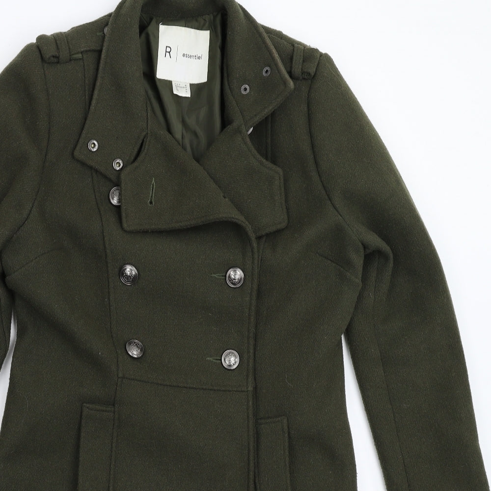 La Redoute Womens Green   Overcoat Coat Size 14