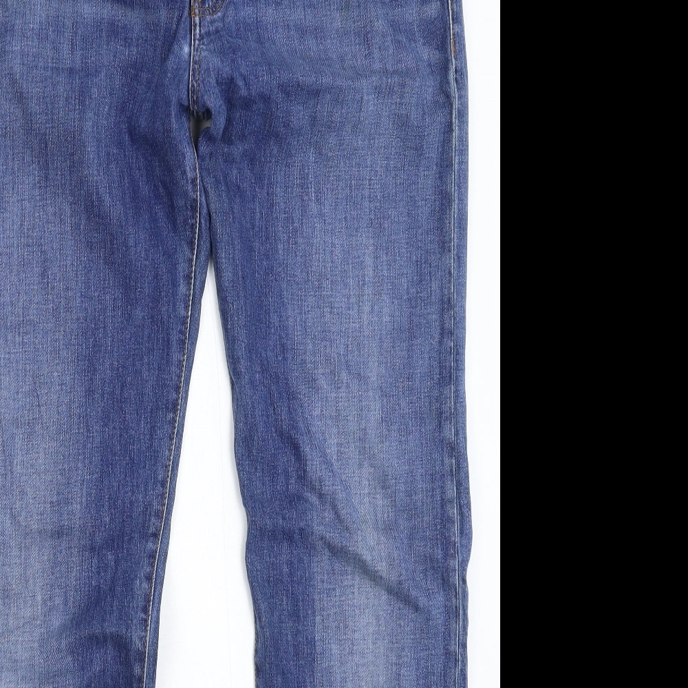 Armani Jeans Mens Blue  Denim Straight Jeans Size 38 L34 in