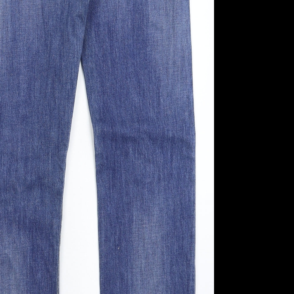 Armani Jeans Mens Blue  Denim Straight Jeans Size 38 L34 in