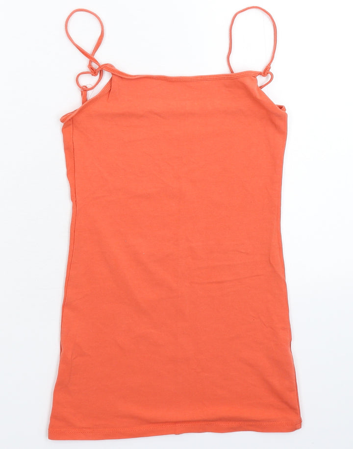 Atmosphere Womens Orange   Basic Tank Size 6