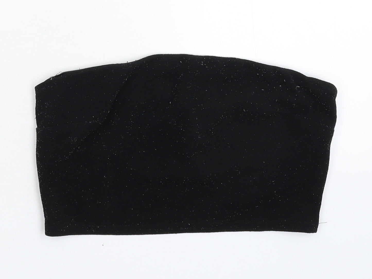 New Look Womens Black   Cropped Tank Size 10