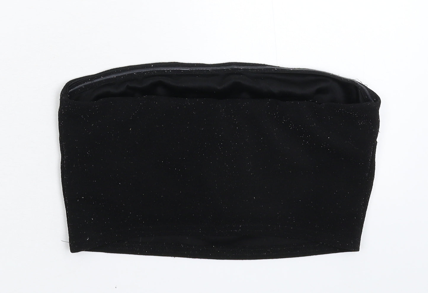 New Look Womens Black   Cropped Tank Size 10