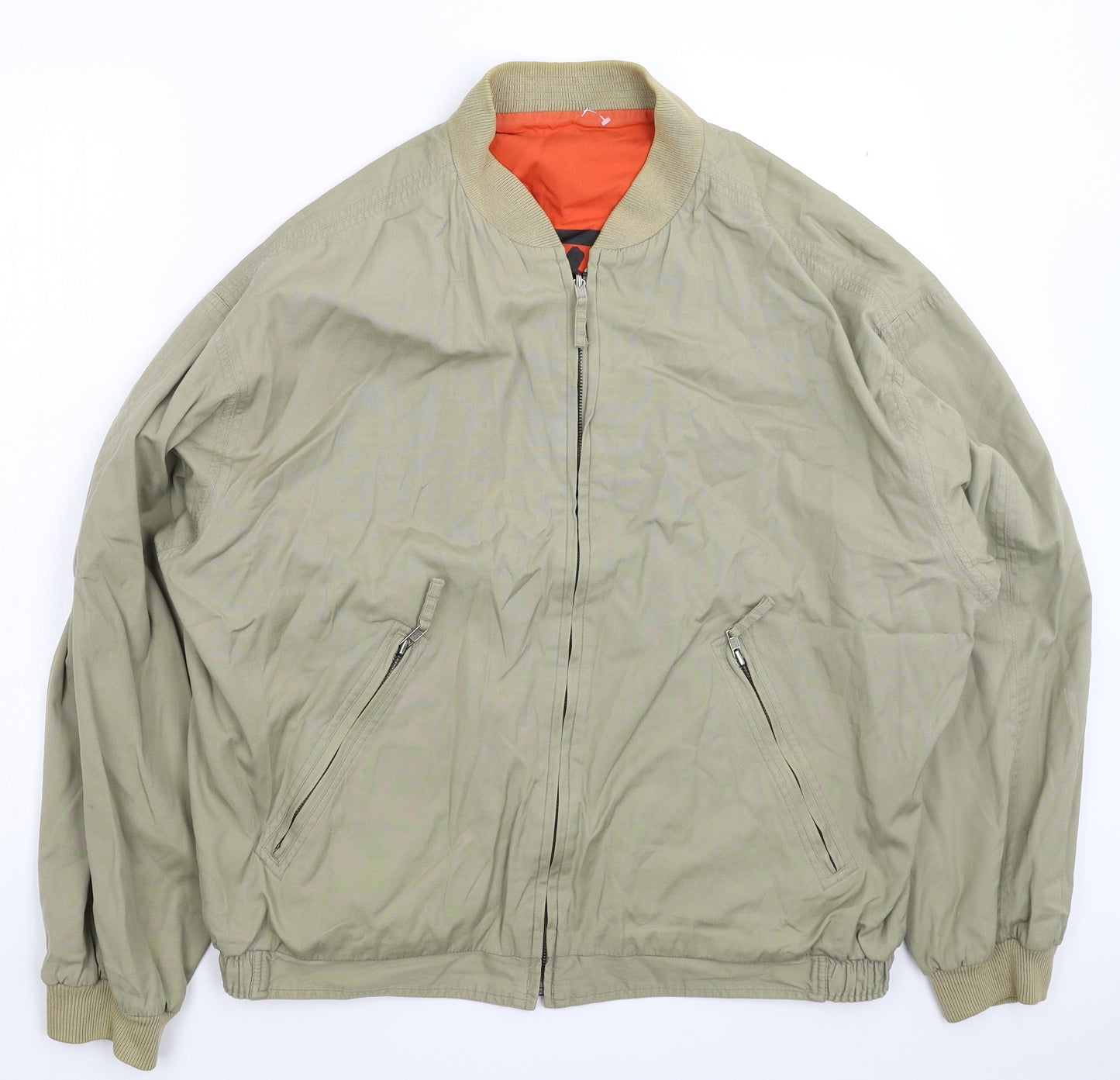 NEXT Mens Green   Bomber Jacket Jacket Size L