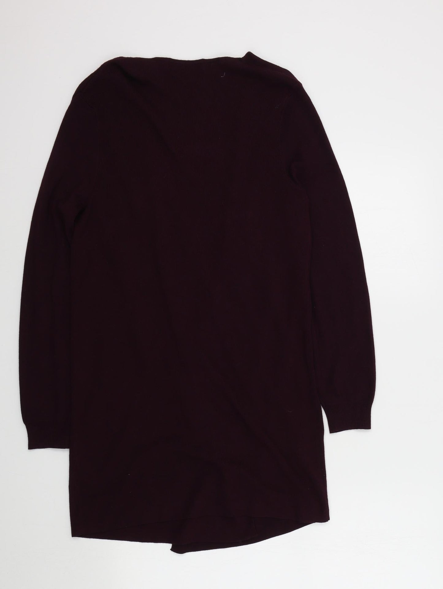 M&S Womens Purple   Cardigan Jumper Size M