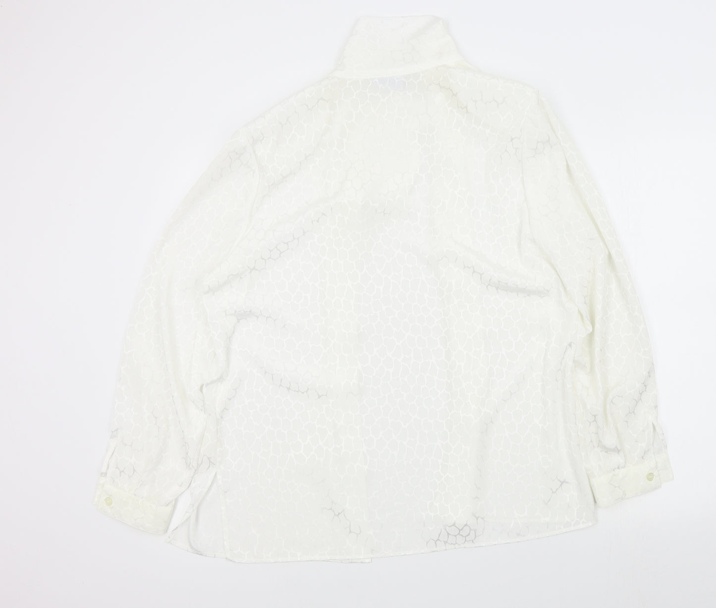 frankenwalder Womens White   Basic Button-Up Size 42