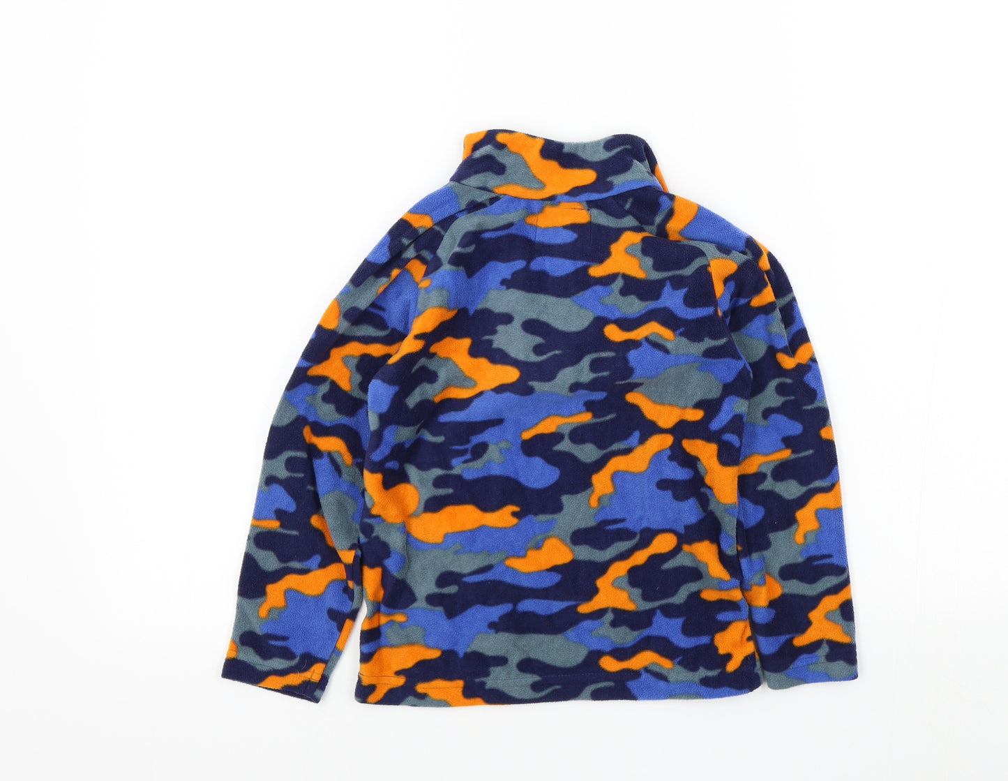 mountaine wearhouse Boys Blue Camouflage  Pullover Jumper Size 5 Years