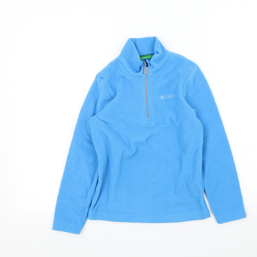 mountaine wearhouse Boys Blue Colourblock  Pullover Jumper Size 7-8 Years