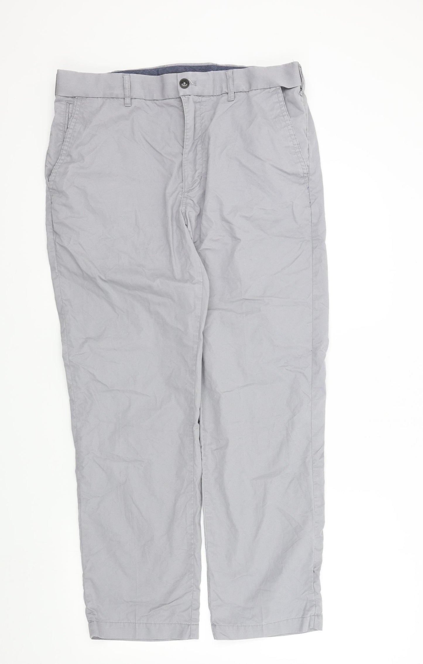 M&S Mens Grey   Trousers  Size 34 in L29 in
