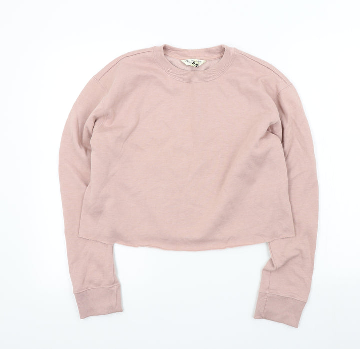 Miss Selfridge Womens Pink Pullover Jumper Size 10