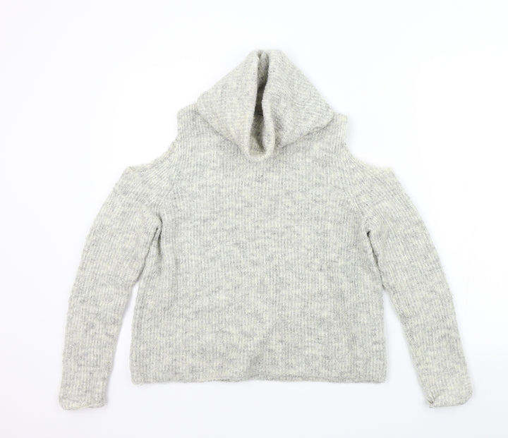 New Look Womens Grey   Pullover Jumper Size S