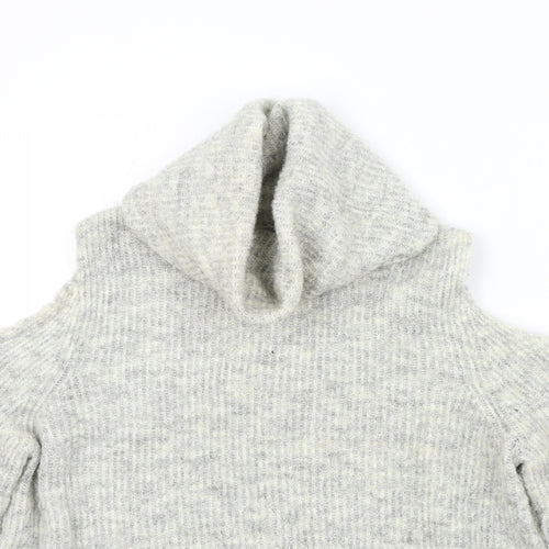 New Look Womens Grey   Pullover Jumper Size S