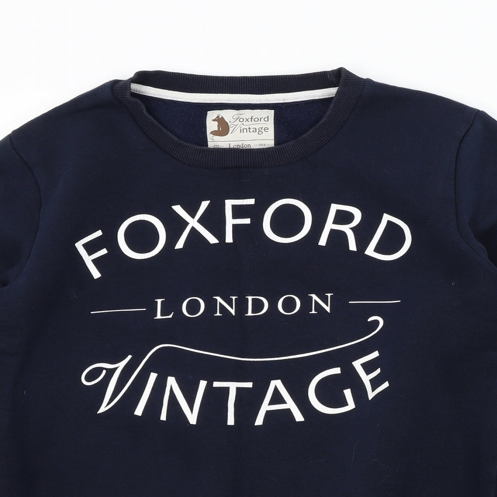 Foxford Womens Black   Pullover Jumper Size 8