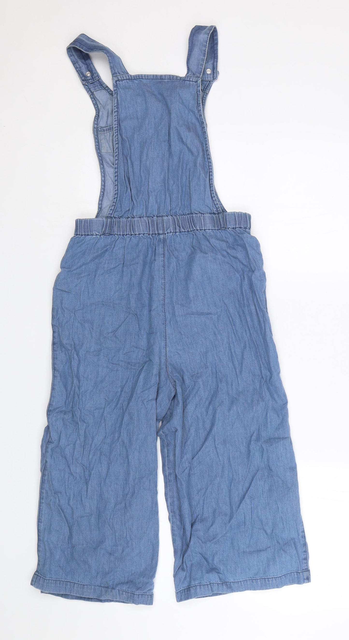 George Girls Blue   Dungaree One-Piece Size 10-11 Years