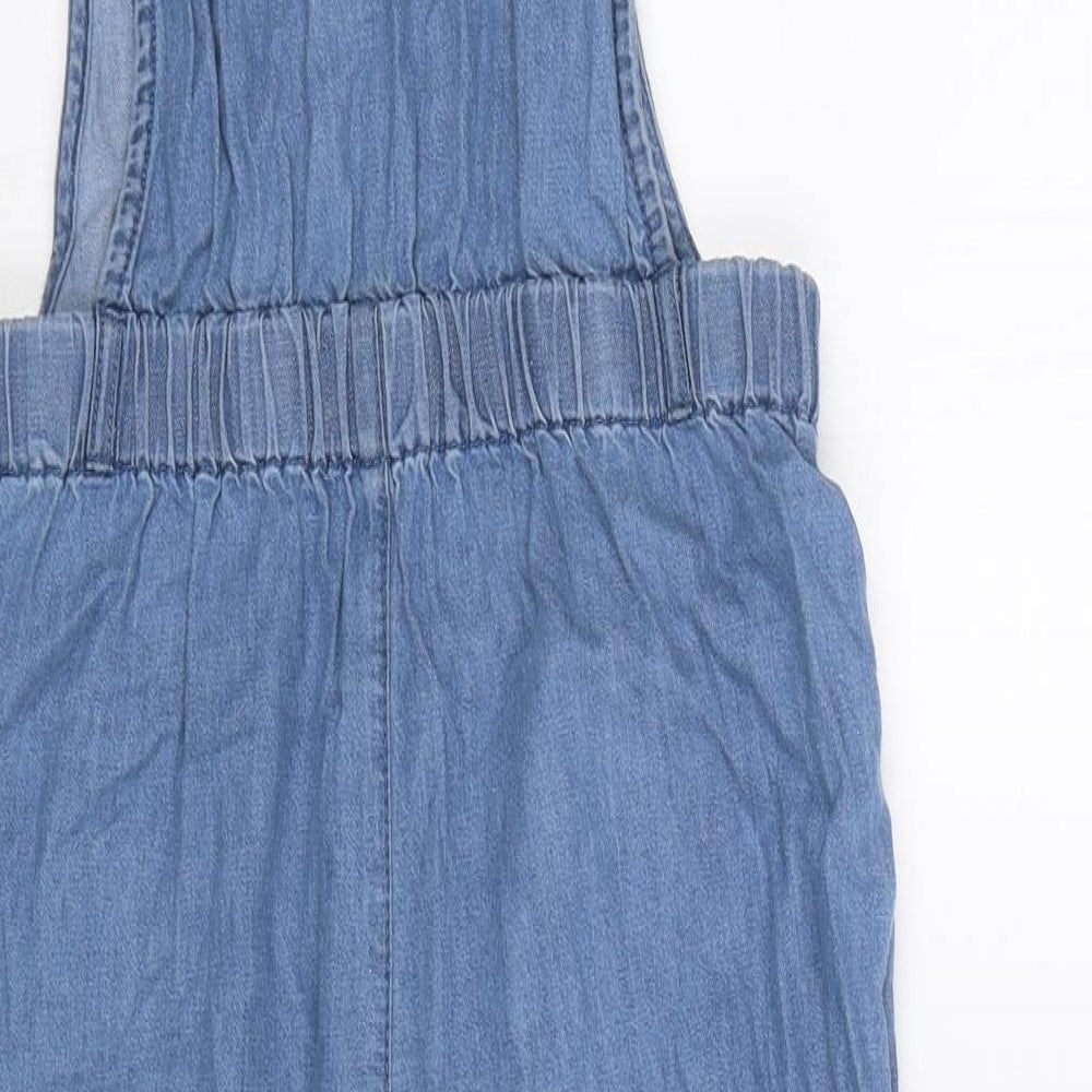 George Girls Blue   Dungaree One-Piece Size 10-11 Years