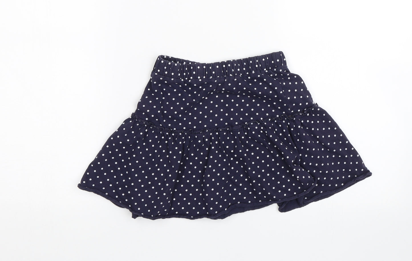 Nutmeg Girls Blue Polka Dot  Mini Skirt Size 8-9 Years