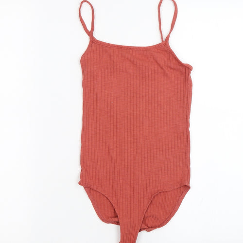Primark Womens Orange   Catsuit One-Piece Size 6
