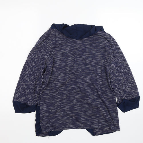 Mela London Womens Blue   Cardigan Jumper Size 8