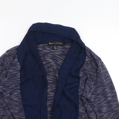 Mela London Womens Blue   Cardigan Jumper Size 8