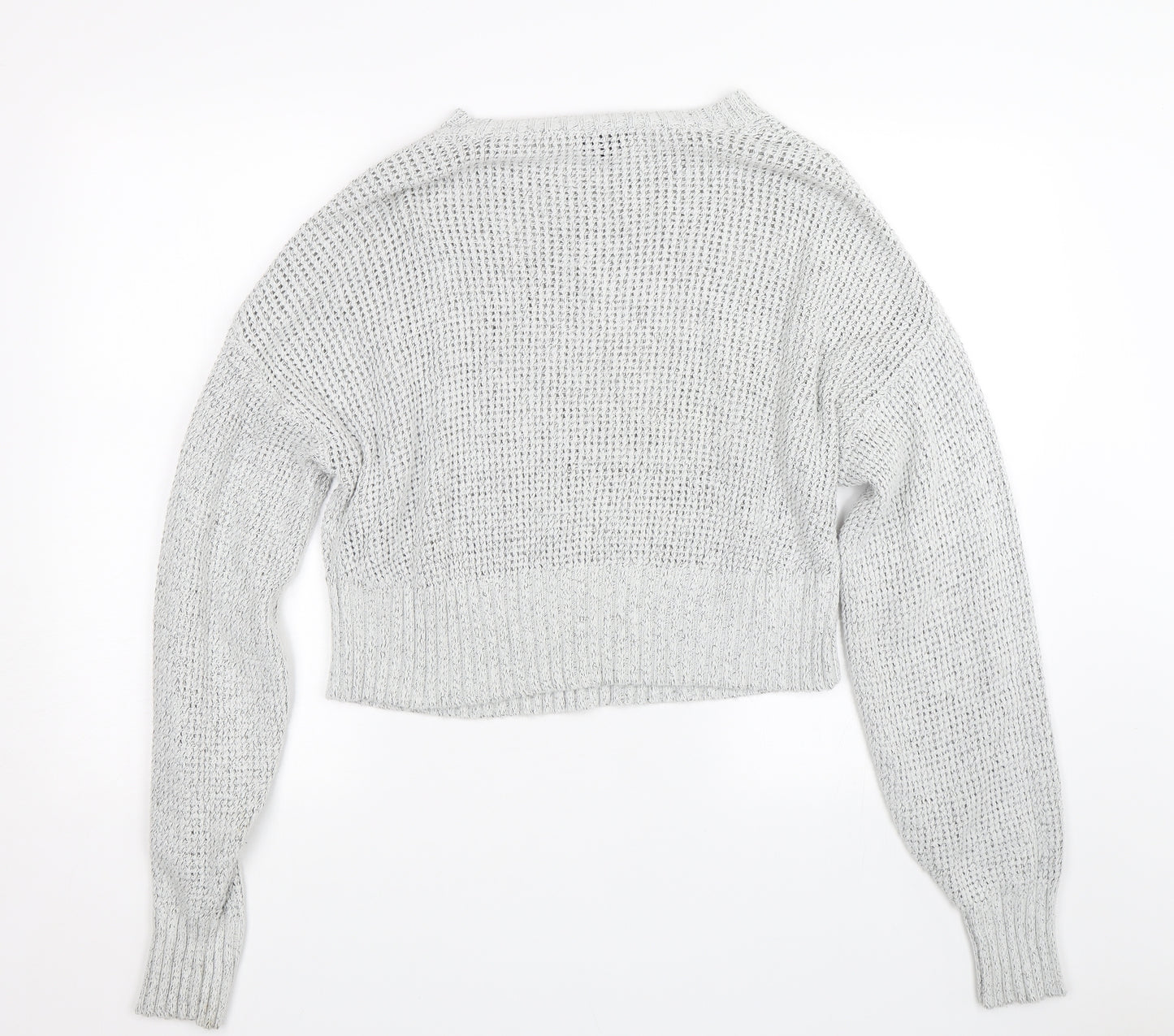 Topshop Womens Grey   Pullover Jumper Size S