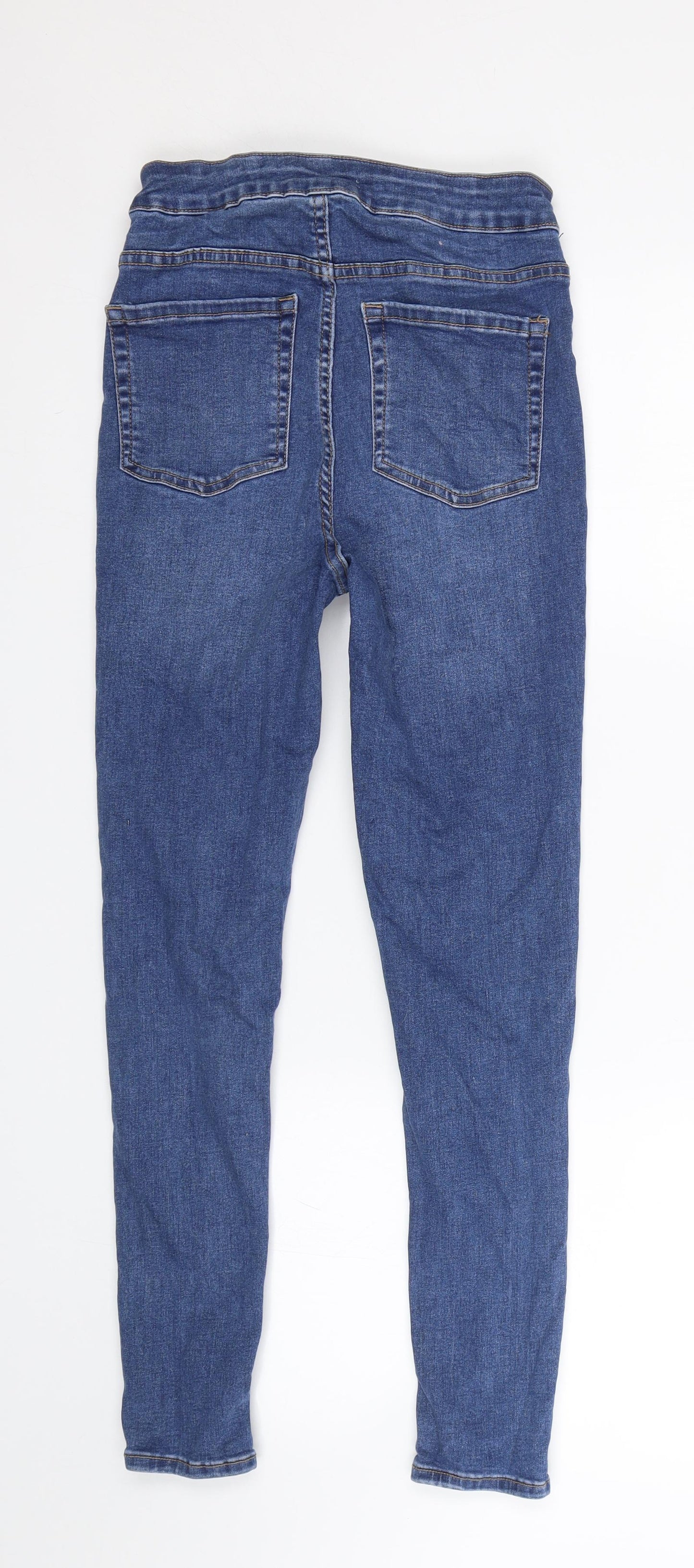 New Look Womens Blue  Denim Skinny Jeans Size 8 L24 in