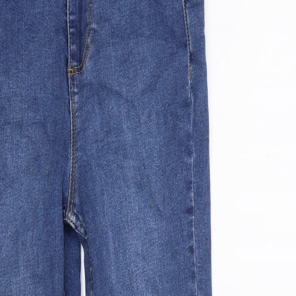 New Look Womens Blue  Denim Skinny Jeans Size 8 L24 in