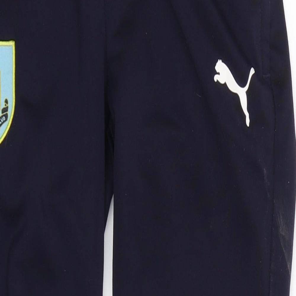 PUMA Boys Blue   Sweatpants Trousers Size 9-10 Years - Burnley Football club