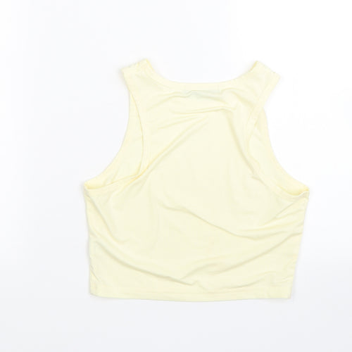 Shien Womens Yellow   Basic Tank Size S  - Bear