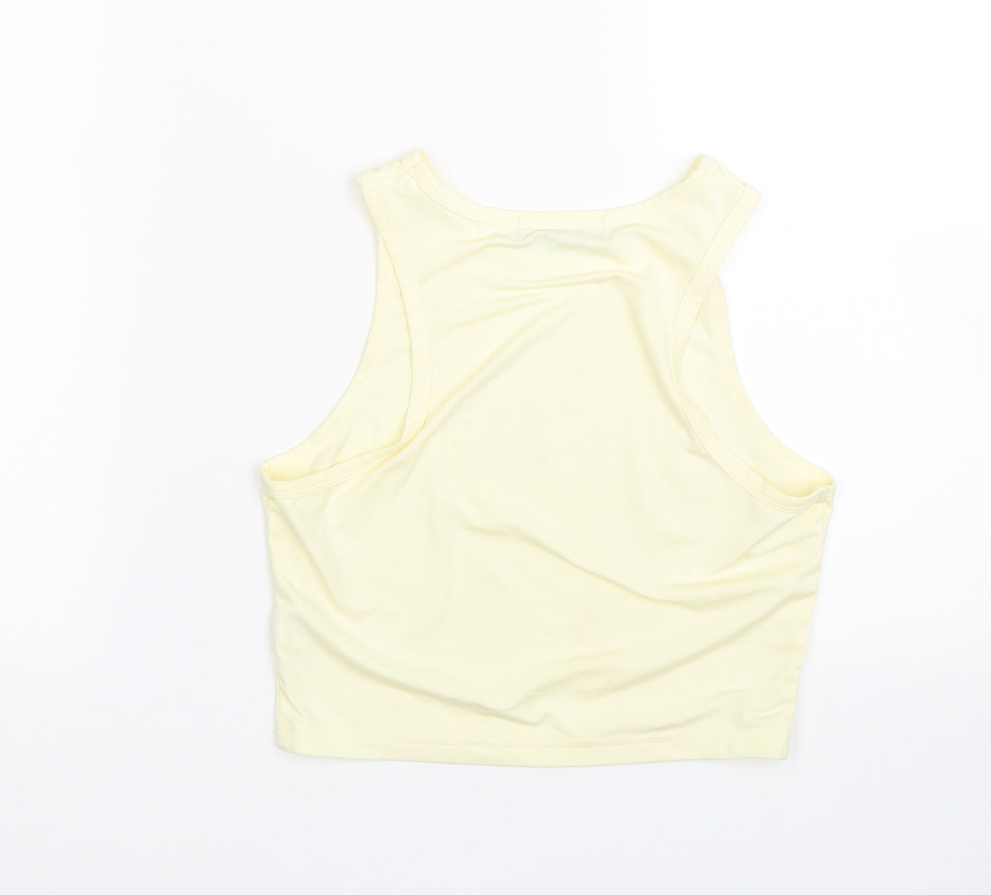 Shien Womens Yellow   Basic Tank Size S  - Bear