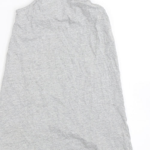 Matalan Girls Grey   Basic Tank Size 7 Years