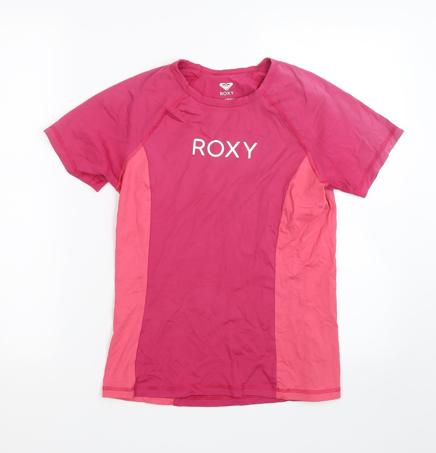 ROXY Womens Pink   Basic T-Shirt Size M