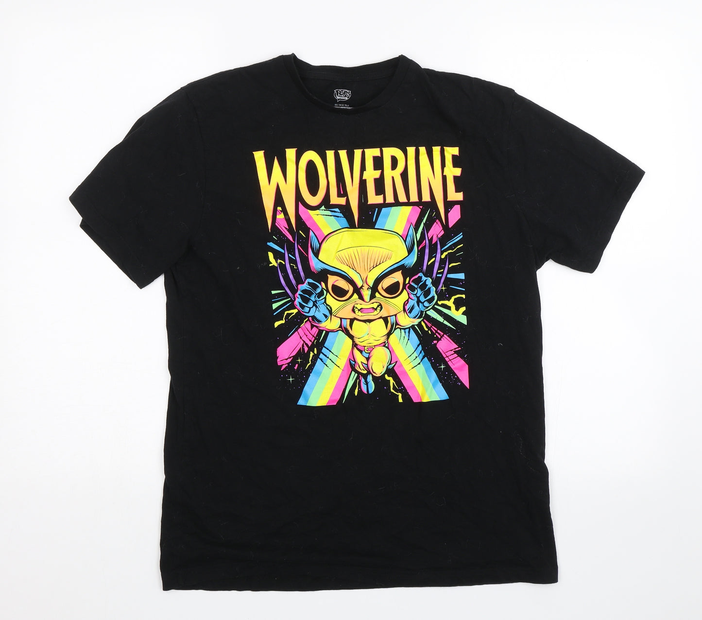 Funko Pop Mens Black    T-Shirt Size M  - Wolverine