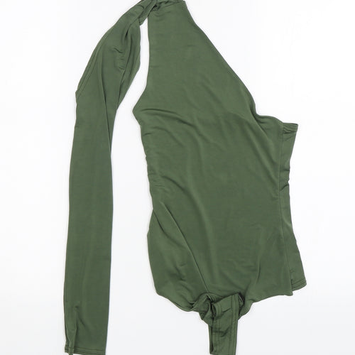 PRETTYLITTLETHING Womens Green   Catsuit One-Piece Size 8
