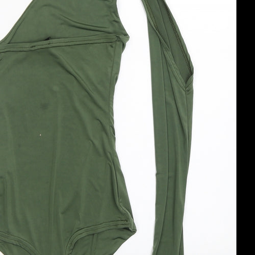 PRETTYLITTLETHING Womens Green   Catsuit One-Piece Size 8