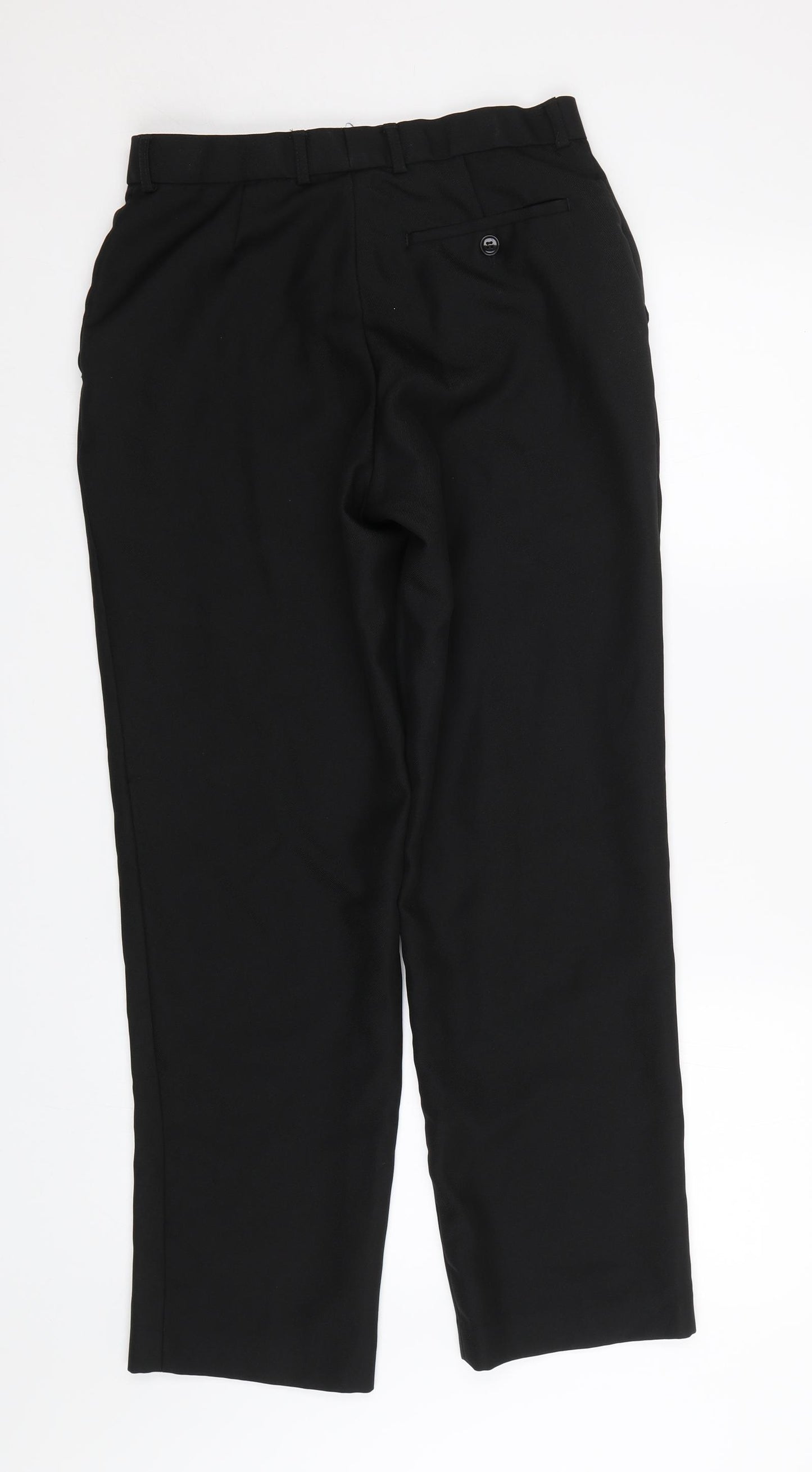 Banner Mens Black   Trousers  Size 30 L28 in - School uniform