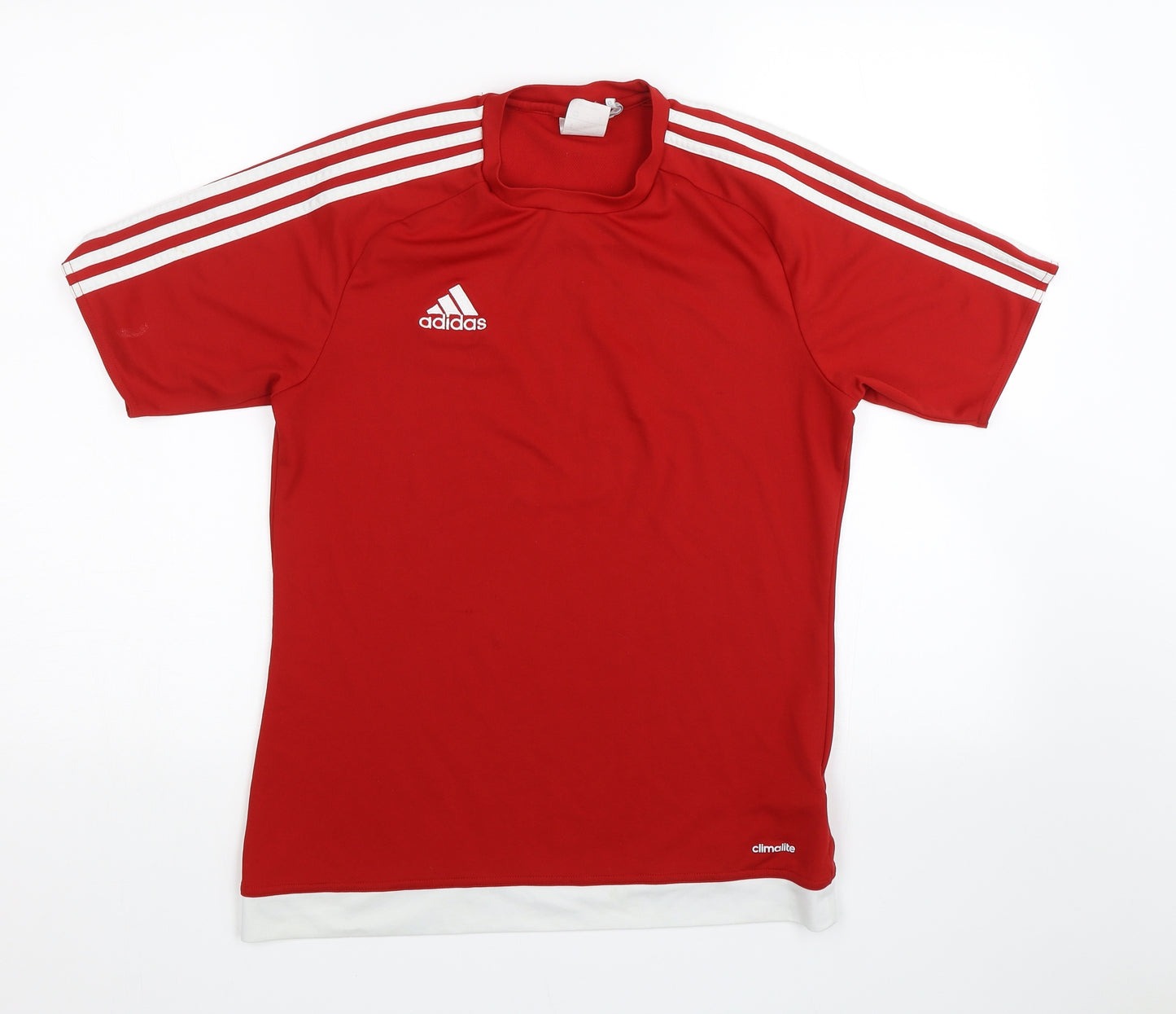 adidas Mens Red   Basic T-Shirt Size S