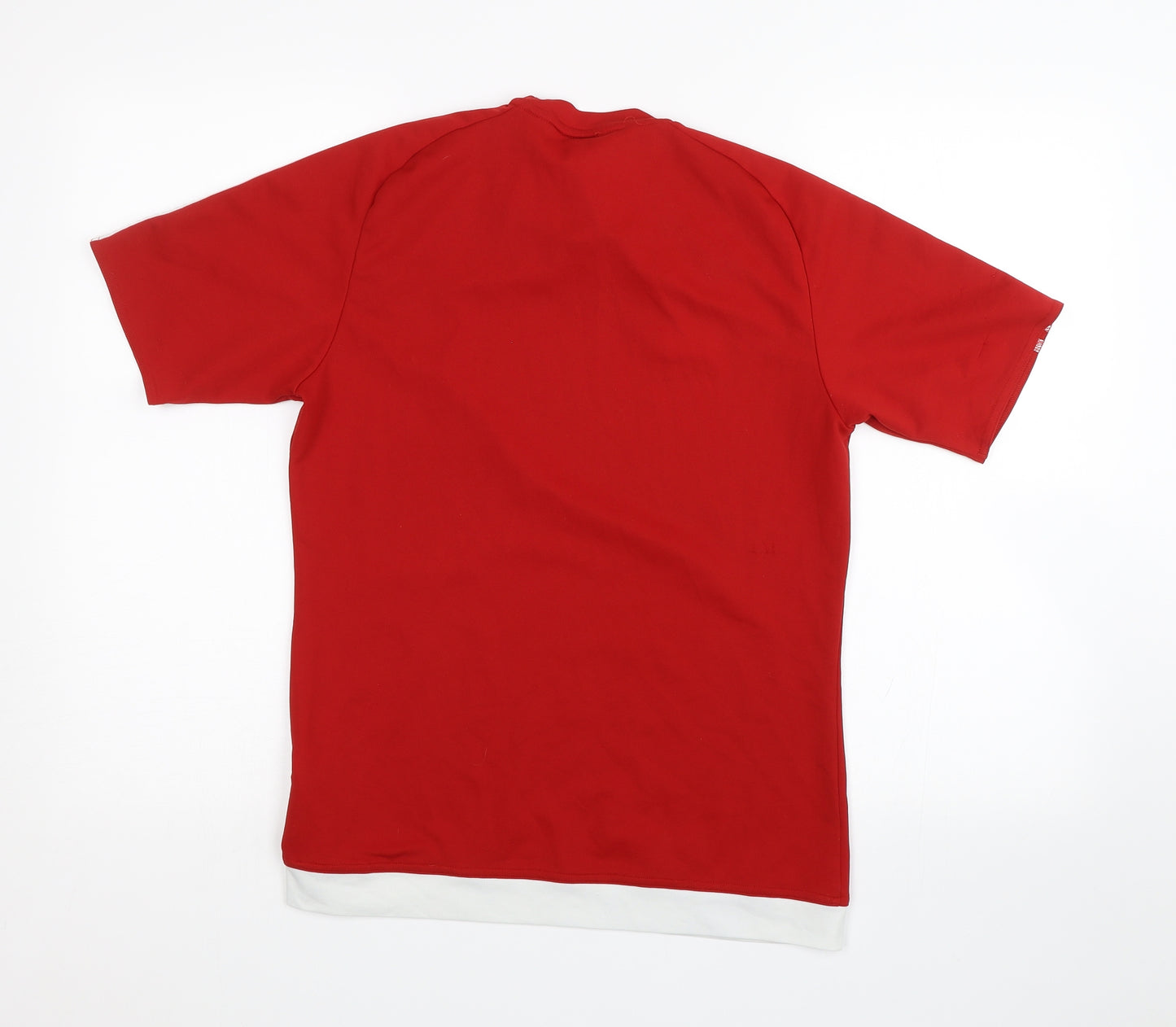 adidas Mens Red   Basic T-Shirt Size S