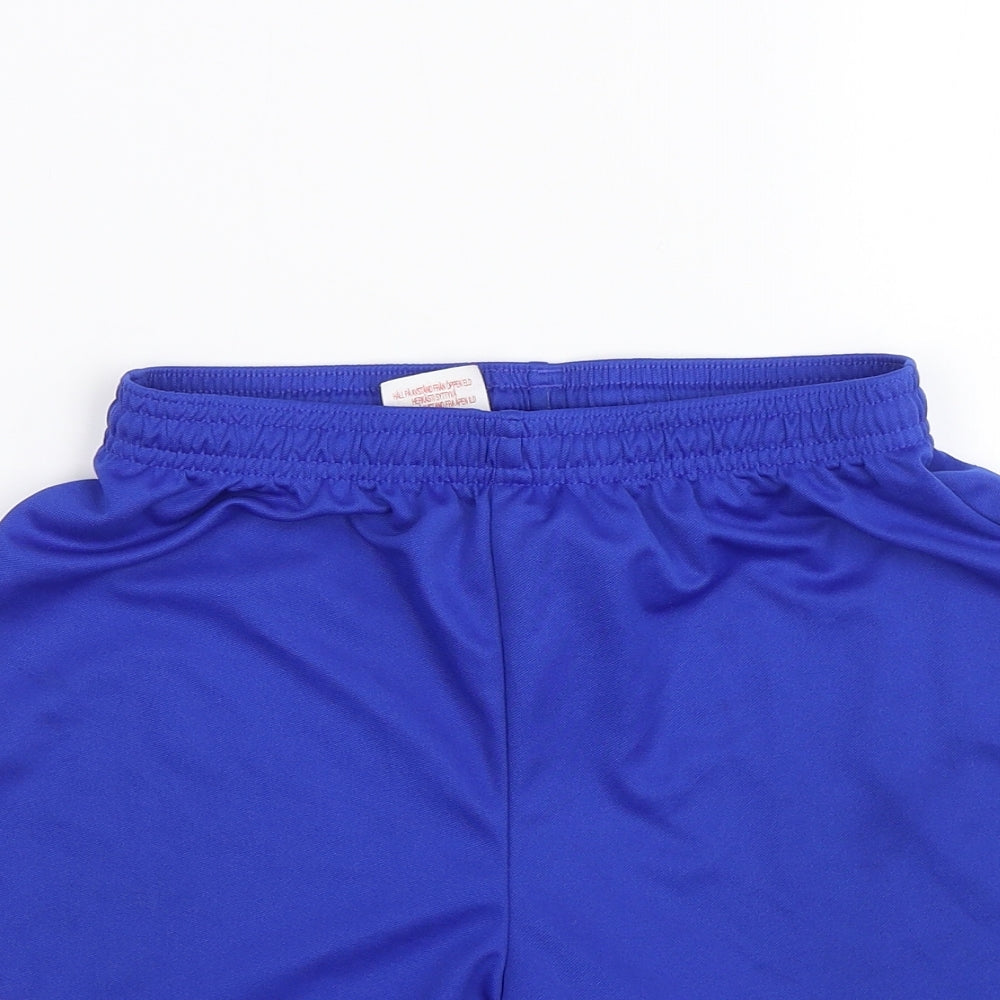 adidas Boys Blue   Sweat Shorts Size 11-12 Years