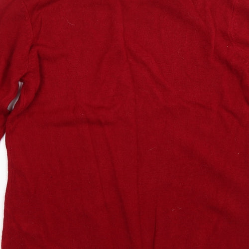 Original Womens Red   Pullover Jumper Size 12