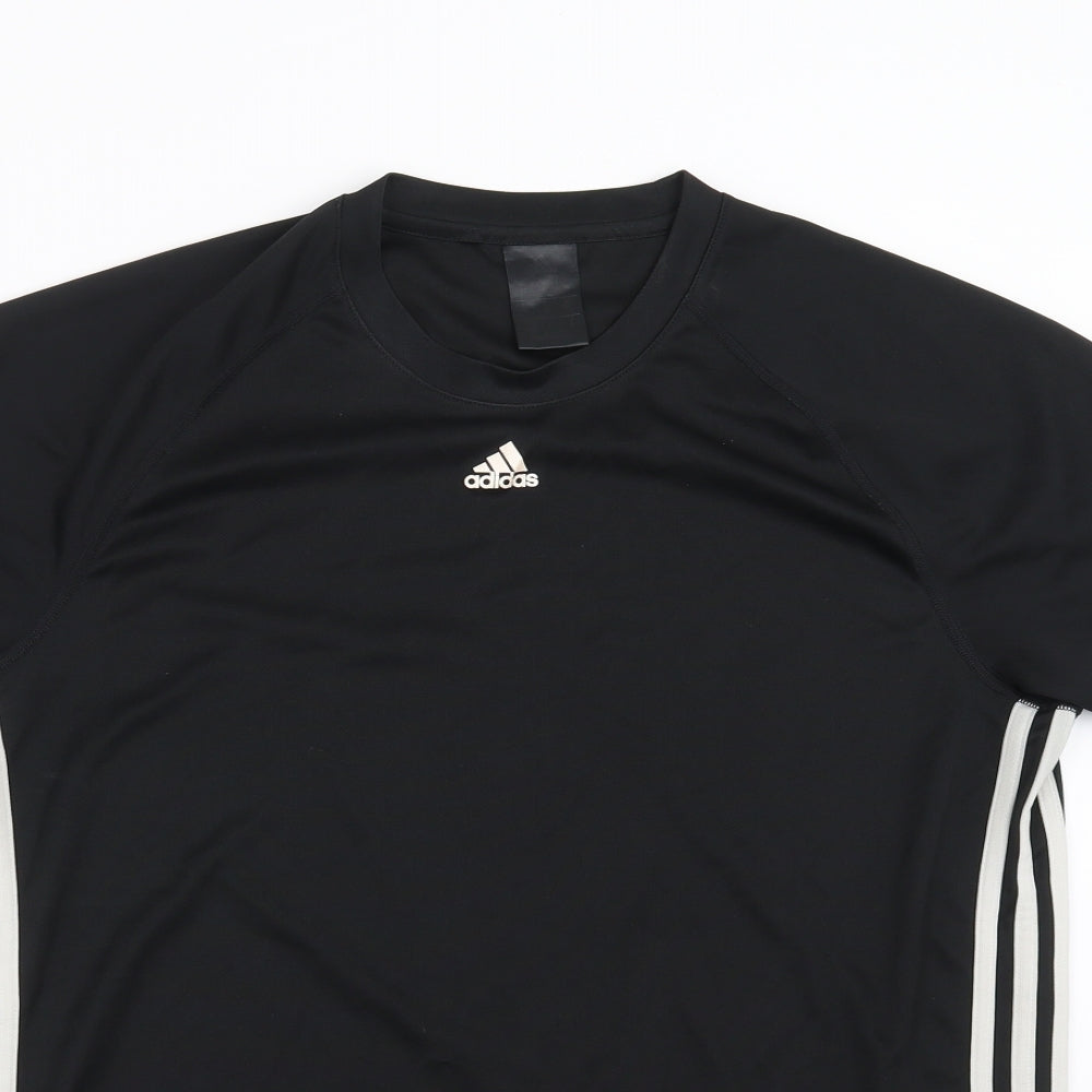 adidas Mens Black   Basic T-Shirt Size M