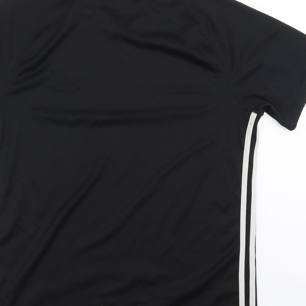 adidas Mens Black   Basic T-Shirt Size M