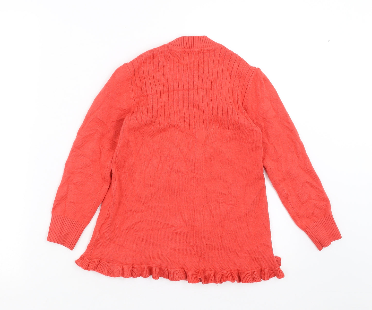 TYK Girls Red  Knit Pullover Jumper Size 12 Years
